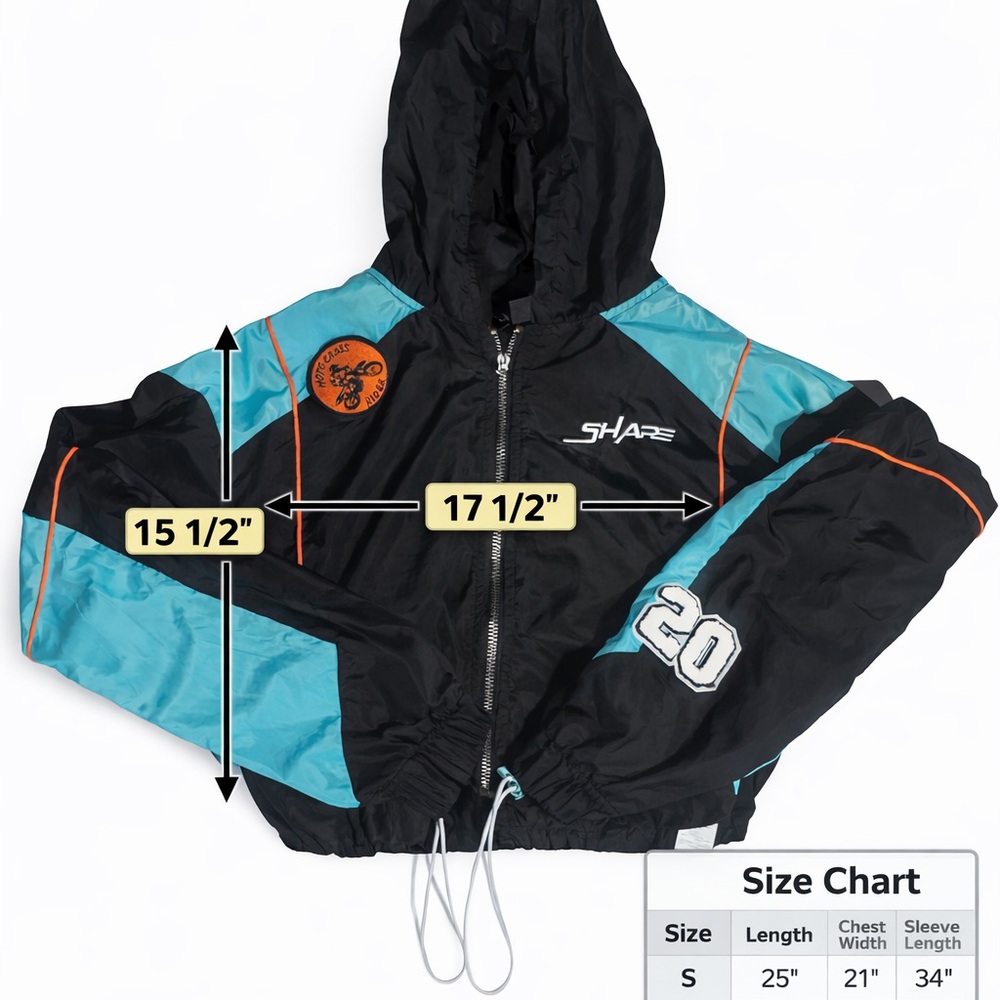 NWT PrettyLittleThing Shape Rare Varsity Shell Contrast Tracksuit Set Woman Sz S - Picture 13 of 16
